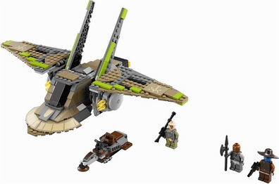LEGO Set-HH-87 Starhopper-Star Wars / Star Wars Clone Wars-75024-4-Creative Brick Builders